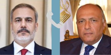 Egyptian, Turkish FMs press for action to end tragic situation in Gaza ASAP