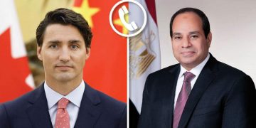 Sisi, Canadian PM review Gaza military escalation over phone