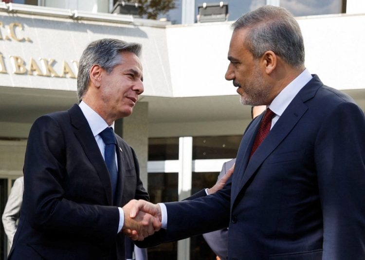 Blinken meets Turkish counterpart in Ankara as part of Middle East tour 1 - Egyptian Gazette