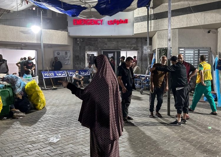 ‘Raise your hands’: Israel raids hospital in centre of Gaza war 1 - Egyptian Gazette