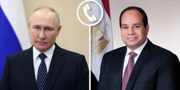Sisi, Putin discuss latest developments in Gaza over phone 1 - Egyptian Gazette Sisi, Putin discuss latest developments in Gaza over phone