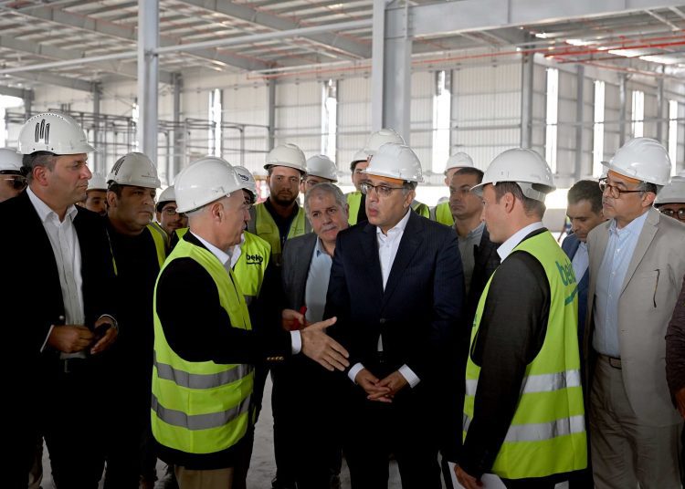 Madbouli checks on construction stages of Beko Egypt factory for home appliances in 10th of Ramadan City 1 - Egyptian Gazette