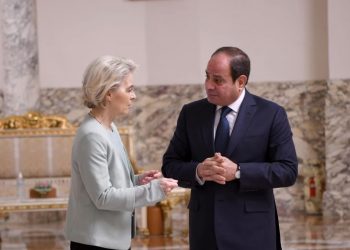 European Commission chief: We agree with Sisi on saying no to forced displacement of Palestinians