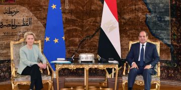 Sisi, der Leyen discuss Gaza, bilateral ties