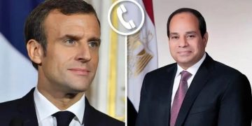 Sisi, Macron urge launch of Palestine’s comprehensive political process