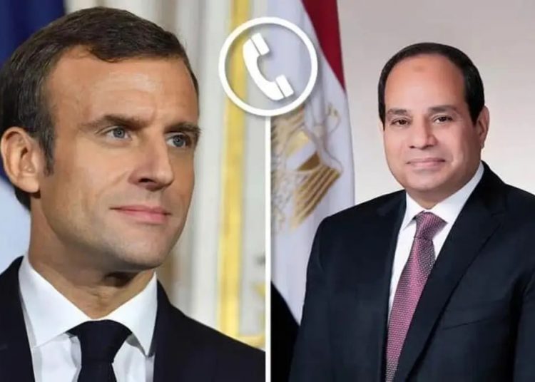 Sisi, Macron urge launch of Palestine's comprehensive political process 1 - Egyptian Gazette