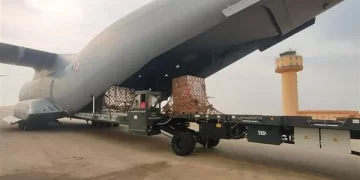 5 aid planes land at Arish airport en route to the Gaza Strip