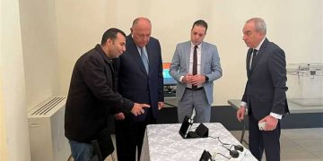 Shoukry inspects preparations for presidential election for Egyptians in Paris 1 - Egyptian Gazette Shoukry inspects preparations for presidential election for Egyptians in Paris