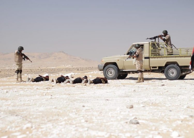 Armed Forces conduct training activities on southern strategic direction 1 - Egyptian Gazette