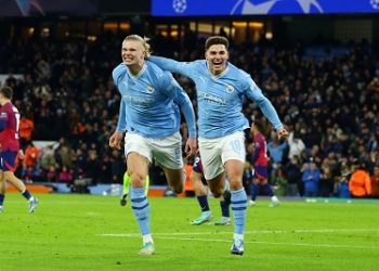 Manchester City claim Champions League top spot