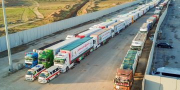 Long Live Egypt aid convoy finally arrives in Rafah