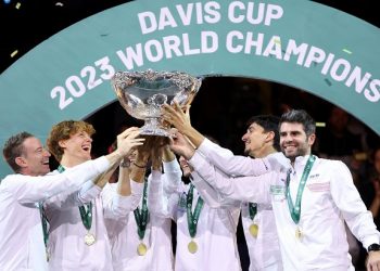 Italy claims 1st Davis Cup since 1976