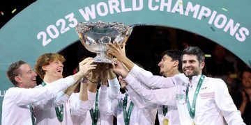 Italy claims 1st Davis Cup since 1976