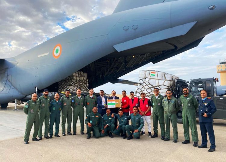 India sends second batch of humanitarian aid to Gaza 1 - Egyptian Gazette