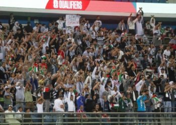 Palestinians fly flag in emotional World Cup qualifier
