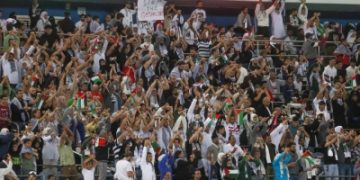 Palestinians fly flag in emotional World Cup qualifier