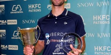 Egypt’s Abou Eleinen captures HKFC Squash title 1 - Egyptian Gazette Egypt’s Abou Eleinen captures HKFC Squash title