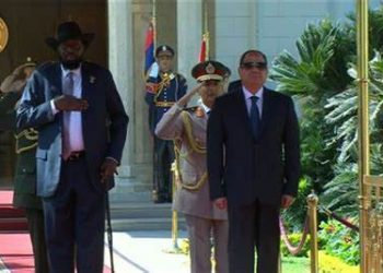Sisi receives S. Sudan’s Kiir