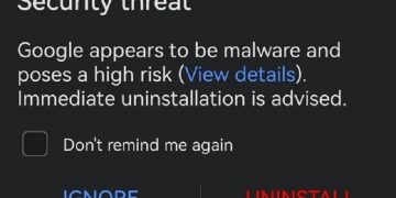 Google isn’t a malware application you should delete