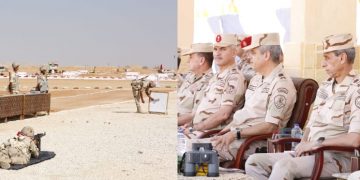 3rd Field Army trained on field skills 1 - Egyptian Gazette 3rd Field Army trained on field skills