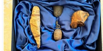 US returns to Egypt six artifacts smuggled illegally in the past 1 - Egyptian Gazette US returns to Egypt six artifacts smuggled illegally in the past