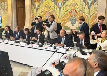 Shoukry stresses categorical int’l rejection of attempts to forcibly displace Palestinians