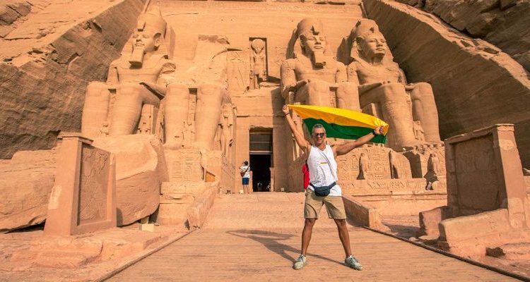 Over 6,000 tourists visit Abu Simbel temples in Aswan 2 - Egyptian Gazette Over 6,000 tourists visit Abu Simbel temples in Aswan 1 - Egyptian Gazette