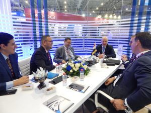 Exploring partnerships with global aviation industry at Dubai Airshow 4 - Egyptian Gazette Exploring partnerships with global aviation industry at Dubai Airshow 3 - Egyptian Gazette