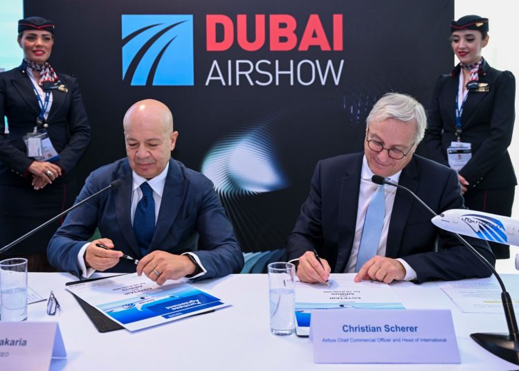 EgyptAir signs deal to purchase 10 Airbus A350-900 aircraft 2 - Egyptian Gazette EgyptAir signs deal to purchase 10 Airbus A350-900 aircraft 1 - Egyptian Gazette