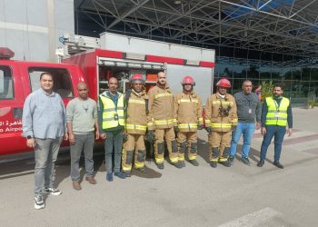 Successful emergency  drill at Cairo airport