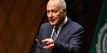Abul Gheit participates with six FMs in key session with British media
