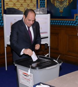 Sisi casts his ballot in 2024 presidential election 4 - Egyptian Gazette Sisi casts his ballot in 2024 presidential election 3 - Egyptian Gazette