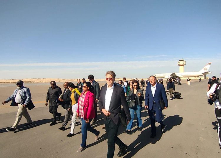 Foreign ministry: UN Security Council envoys to check on flow of humanitarian operations, trucks entry to Gaza 1 - Egyptian Gazette