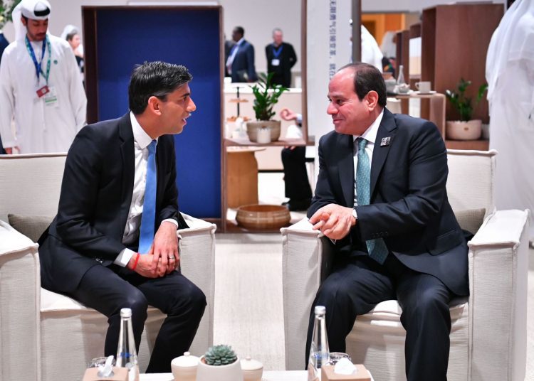 Sisi meets Sunak, Macron in Dubai 1 - Egyptian Gazette