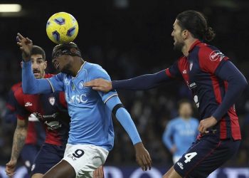 Napoli stuns Cagliari in Serie A