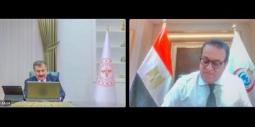 Egyptian, Turkish health ministers confer on boosting co-operation, medical services for injured of Gaza