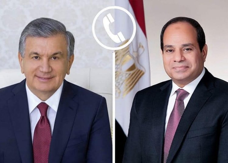 Sisi, Uzbek president agree to expand cooperation 2 - Egyptian Gazette Sisi, Uzbek president agree to expand cooperation 1 - Egyptian Gazette