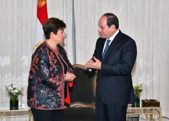 President Sisi expresses appreciation of fruitful partnership between Egypt, IMF