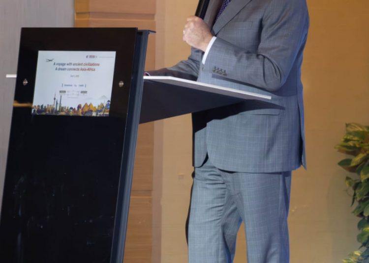 Egypt, China launch new direct flight route 2 - Egyptian Gazette Egypt, China launch new direct flight route 1 - Egyptian Gazette