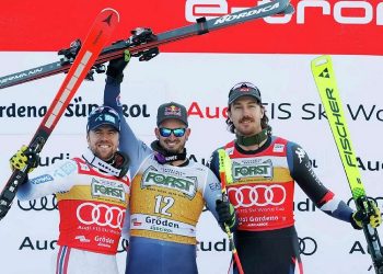 Paris wins World Cup downhill in Val Gardena