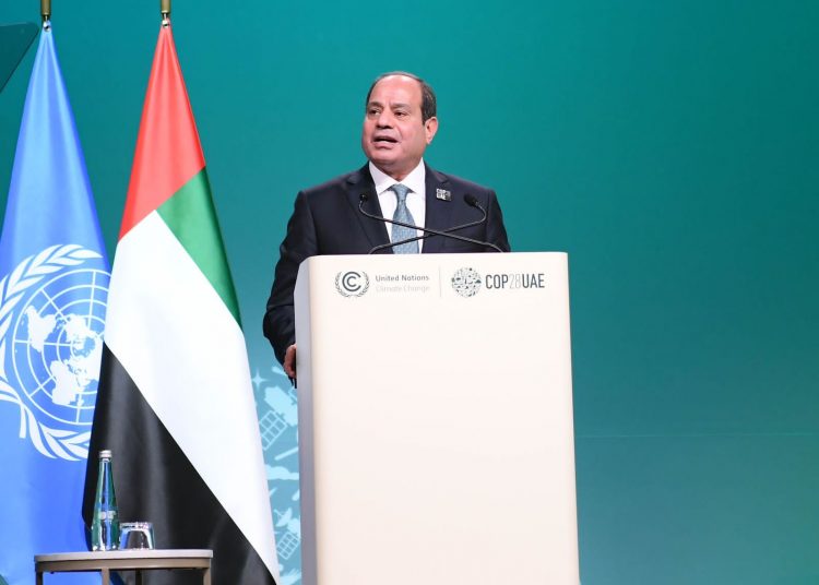 Sisi calls for global action to counter climate change 1 - Egyptian Gazette