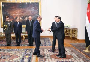 President Sisi receives credentials of 20 new ambassadors, stresses Egypt’s keenness on furtherance of bilateral ties 12 - Egyptian Gazette President Sisi receives credentials of 20 new ambassadors, stresses Egypt’s keenness on furtherance of bilateral ties 11 - Egyptian Gazette