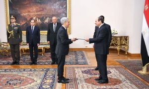President Sisi receives credentials of 20 new ambassadors, stresses Egypt’s keenness on furtherance of bilateral ties 14 - Egyptian Gazette President Sisi receives credentials of 20 new ambassadors, stresses Egypt’s keenness on furtherance of bilateral ties 13 - Egyptian Gazette