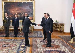 President Sisi receives credentials of 20 new ambassadors, stresses Egypt’s keenness on furtherance of bilateral ties 22 - Egyptian Gazette President Sisi receives credentials of 20 new ambassadors, stresses Egypt’s keenness on furtherance of bilateral ties 21 - Egyptian Gazette