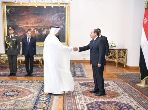 President Sisi receives credentials of 20 new ambassadors, stresses Egypt’s keenness on furtherance of bilateral ties 24 - Egyptian Gazette President Sisi receives credentials of 20 new ambassadors, stresses Egypt’s keenness on furtherance of bilateral ties 23 - Egyptian Gazette