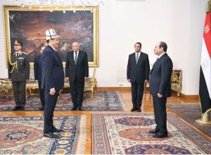 President Sisi receives credentials of 20 new ambassadors, stresses Egypt’s keenness on furtherance of bilateral ties 26 - Egyptian Gazette President Sisi receives credentials of 20 new ambassadors, stresses Egypt’s keenness on furtherance of bilateral ties 25 - Egyptian Gazette