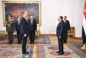President Sisi receives credentials of 20 new ambassadors, stresses Egypt’s keenness on furtherance of bilateral ties 28 - Egyptian Gazette President Sisi receives credentials of 20 new ambassadors, stresses Egypt’s keenness on furtherance of bilateral ties 27 - Egyptian Gazette
