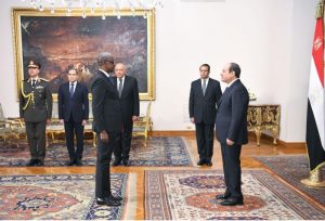 President Sisi receives credentials of 20 new ambassadors, stresses Egypt’s keenness on furtherance of bilateral ties 36 - Egyptian Gazette President Sisi receives credentials of 20 new ambassadors, stresses Egypt’s keenness on furtherance of bilateral ties 35 - Egyptian Gazette