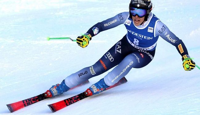 Brignone dominates World Cup super-G - Egyptian Gazette