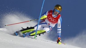 Noel leads World Cup slalom in Italy 2 - Egyptian Gazette